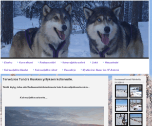 oh3gny.com: OH3GNY OH9LEVI Koiravaljakkosivut
Radioamatööri ja husky koiravaljakko sivut tietoa koiravaljakko safareista ja radioamatoori toiminnasta