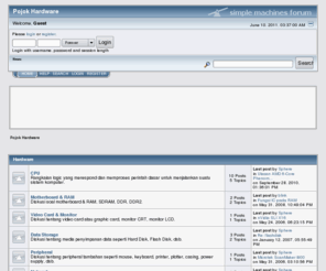 pojokhardware.com: Pojok Hardware - Index
Pojok Hardware - Index