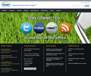subnet.com: NERC CIP, Smart Grid, and Intelligent Substation Solutions
SUBNET offers electric utilities solutions that revolutionize the way substations are managed and Makes Substations More Intelligent.