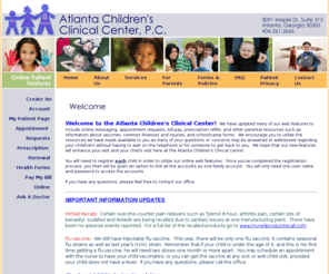 drchugani.com: Atlanta Children's Clinical Center
The Atlanta Children's Clinical Center provides comprehensive primary care for infants, children, and young people to age 21.