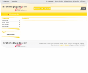 ibrahimoglugida.com: Ä°brahimoÄlu GÄ±da
AlÄ±Å-VeriÅ'de doÄru adres. En DÃ¼ÅÃ¼k Fiyat Garantisi! Elinizi Ã§abuk tutun siz daha Ã¶nce kapÄ±n!