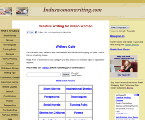 induswomanwriting.com: Writing for Indian Woman
Here you can read the story writing for Indian Woman 