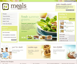 meals.com: Healthy Recipes & Easy Meal Solutions | Nestlé Meals.com
Welcome to Meals.com: Get quick and easy recipes using your favorite Nestlé products.
