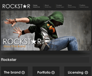 rock-star.com: Rockstar
Rockstar brand and official Rock Star website portfolio is expanding into clothing and apparel, bar & restaurant business, cosmetics, organization of concerts and music events.