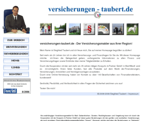 versicherungen-taubert.de: Versicherungsmakler - Versicherungen - Gelsenkirchen, Marl, Dorsten, Recklinghausen etc.
Beratung in Sachen Versicherungen und sonstigen Finanzdienstleistungen für Marl, Gelsenkirchen, Recklinghausen und Umgebung - Ihr unabhängiger Versicherungsmakler