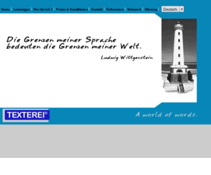 dagmarjenner.com: Übersetzer : Übersetzungen vom Profi, PR-Texte, Werbetexte, Lektorat, Content-Management, Übersetzungsagentur, 24-Stunden-Service
Textagentur Dagmar Jenner Wien: Sprachvirtuosin bietet Services rund ums geschriebene Wort: PR-Texte, Werbetexte, Lektorat, Content-Management, Übersetzungen, 24-Stunden-Service