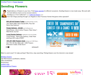 sendingflowers2u.com: Sending Flowers 2 U | Flower Delivery Online | Florists
SENDING FLOWERS 2 YOU is proud to help you find the flowers for your love. Fresh express and directly from the shop. Next day delivery.