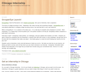 chicago-internship.com: Chicago Internship
Advice on a Chicago internship. How to get a Chicago internship.