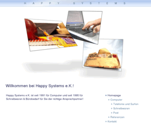 happy-systems.de: Homepage · Happy Systems e. K.
Computer und Büro