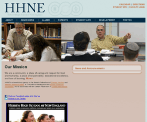 hhne.org: Hebrew High School of New England: Home
