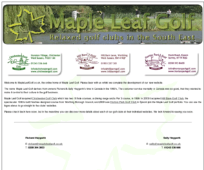 mapleleafgolf.co.uk: Maple Leaf Golf
