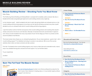 musclebuildingreview.org: Muscle Building Review
Muscle Building Review - Read this urgently before ordering any body building and muscle building programs online.