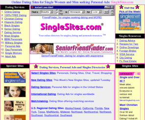 Singlesites.com: Online Dating Site for Singles seeking Personal Ads
