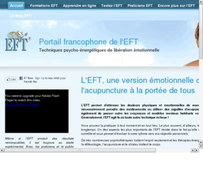 eft-web.org: EFT libration des motions
Le site en franais pour tout savoir sur l'EFT