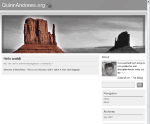 quinnandrews.net: QuinnAndrews.org | Just another WordPress weblog
