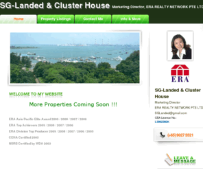 sg-landed.com: SG-Landed & Cluster House - ERA REALTY NETWORK PTE LTD - www.sg-landed.com
SG-Landed & Cluster House - Marketing Director - ERA REALTY NETWORK PTE LTD - property agent in Singapore. View details and all available listings