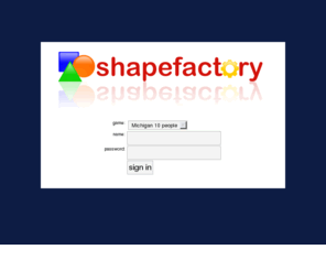 shapefactory.org: Shape Factory 3
Shape Factory is a game that simulates a collaborative business environment