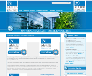allied-surveyors.com: Allied Surveyors
Allied Surveyors Diligence Ltd - The gateway to independent professional advice throughout the UK. Central panel management, audit and asset management support services.