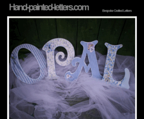 hand-painted-letters.com: Hand-painted-letters.com - Bespoke Crafted Letters
Hand Painted Letters