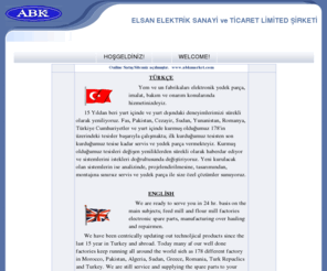 abkelsan.com: ELSAN ELEKTRİK SANAYİ ve TİCARET LİMİTED ŞİRKETİ
