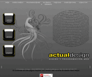 actualdesign.es: Actual Design
Web del estudio Actual Design