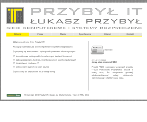 przybyl.it: Strona główna | Przybył IT - Sieci komputerowe i systemy rozproszone
Przybyl IT - Computer networks and distributed systems