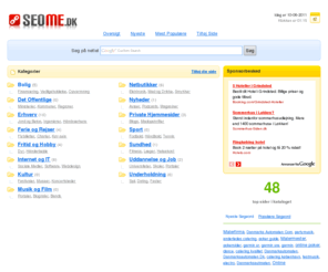 seome.dk: Links til danske websider der giver dig værdi » SEOme.dk
Danmarks bedste sideoversigt, hvor du finder websider der tilbyder kvalitet fremfor kvantitet. Specielt udvalgte sites, alle godkendte af vores redaktører.