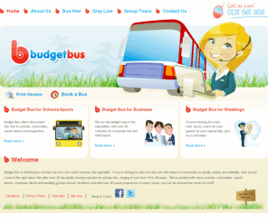budgetbus.co.uk: Welcome
Welcome