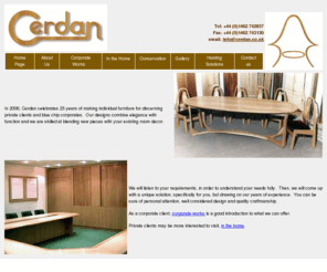 cerdan.co.uk: Cerdan : The Specialist in CCTV Consoles
Cerdan design and manufacture boardrooms, media walls, conference and meeting room furniture, CCTV consoles and much more...