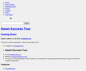 soicywaterice.com: Sweet Success Tour | Just another WordPress site
