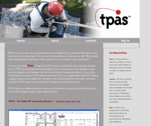 tpasllc.com: Tablet PC Annotation System
American pioneers in industrial rope access, a building and structural inspection and testing service.