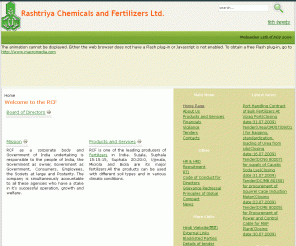 rcfltd.com: Welcome to the RCF
Rashtriya Chemicals and Fertilizers Ltd.(A Govt. of India Undertaking)