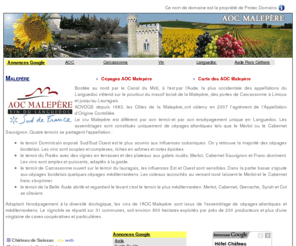 aoc-malepere.com: Vins AOC Malepère, appellation Malepère dans l'aude en Languedoc
Vins AOC Malepère, appellation d'origine Malepère dans l'aude