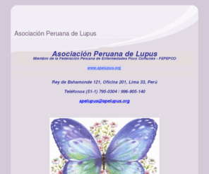 apelupus.org: apelupus
Asociación Peruana de Lupus