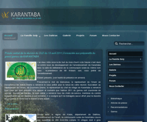 karantaba.org: Acceuil
Joomla! - le portail dynamique et système de gestion de contenu