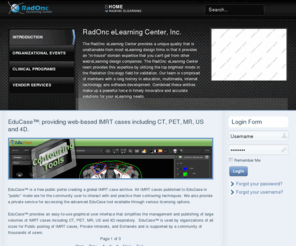 radoncelearning.com: RadOnc eLearning Center
Joomla! - the dynamic portal engine and content management system