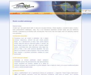 novanet.cz: novaNet webdesign - tvorba webových stránek a aplikací - Praha a Vrchlabí
novaNet computer services