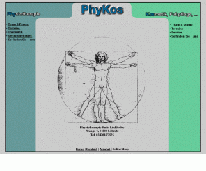 phykos.de: PhyKos - Physiotherapie/Kosmetik Lüddecke
