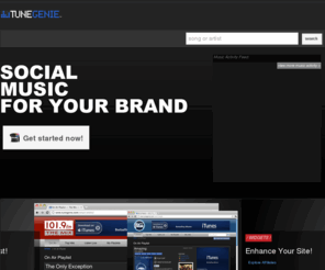 tunegenie.net: TuneGenie - Discover Your Playlist!
