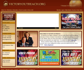 victoryoutreach.net: Victory Outreach International -- Changing Lives Since 1967
Since 1967, Victory Outreach has grown into one of the largest evangelistic ministries in the world, meeting the needs of people from all walks of life.