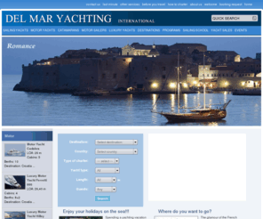 delmar-yachting.com: DEL MAR YACHTING INTERNATIONAL  - charter
DEL MAR YACHTING INTERNATIONAL  - charter