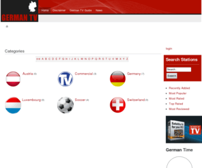 germantv.ca: Root
German TV Live. A website dedicated to making German broadcasting content available and easy to find.