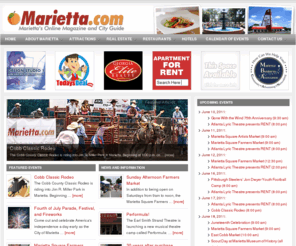 marietta.com: Marietta.com | Marietta Georgia's Online Magazine And City Guide
The Marietta.com city guide features local events, restaurants, attractions, shopping, real estate, hotels, apartments, and more in Marietta, Georgia.