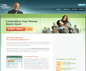 mytotalmoneymakeover.com: Dave Ramsey's My Total Money Makeover: Beat Debt. Build Wealth.
Dave Ramsey, author of Financial Peace and host of the nationally syndicated radio program - The Dave Ramsey Show