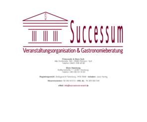 successumevent.com: Successum - Verabstaltungsorganisation & Gastronomieberatung
