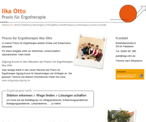 ergo-otto.de: Praxis für Ergotherapie Ilka Otto
