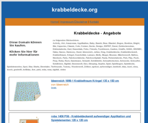 krabbeldecke.org: Krabbeldecke - krabbeldecke.org
