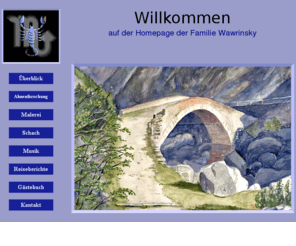 wawrinsky.net: Schaufenster Wawrinsky
Genealogie und Hobbys der Familie Wawrinsky ...
