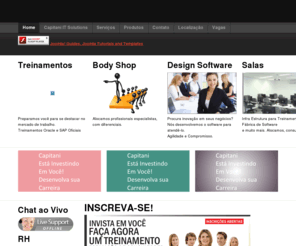 capitani.com.br: Capitani IT Solutions
A Capitani é especialista em soluções, projetos, alocação de profissionais, treinamentos oficiais e suporte, fábrica de software,erp,escritório de processos.