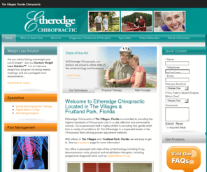 ecdoctors.com: The Villages Chiropractic | The Villages Florida | Chiropractors | Physical Therapy
The Villages Chiropractic. Etheredge Chiropractors of The Villages Florida offers safe, effective chiropractic treatments and uses state-of-the-art technology. Call Today: (352) 365-1191